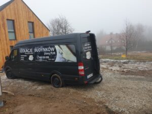 samochód firmy bud-rom u klienta